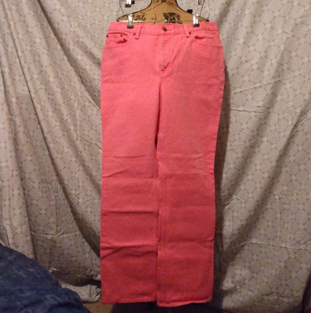 Newport News Jeanology Light Pink Jeans